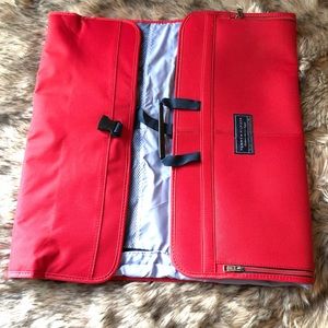 New Tommy Hilfiger red luggage garment bag